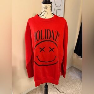 60. Red Holidaze Sweatshirt